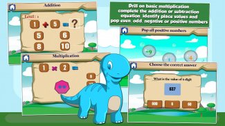 Dino Grade 2 Games screenshot 1