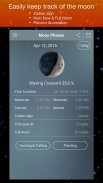 Moon Phase Calendar Zodiac screenshot 1