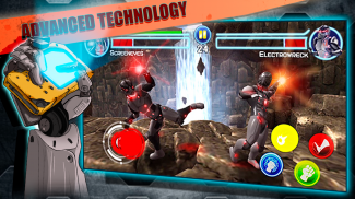 Steel Street Fighter 🤖 Jogo de luta por robôs screenshot 0