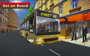 Hành khách Xe buýt Giả lập Thành phố Huấn luyện screenshot 1