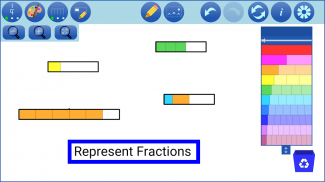 Fraction Strips by mathies screenshot 3