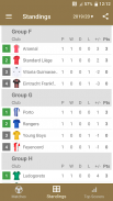 Live Scores for Europa League screenshot 8