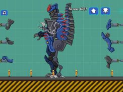 Robot Dino T-Rex Attack screenshot 2