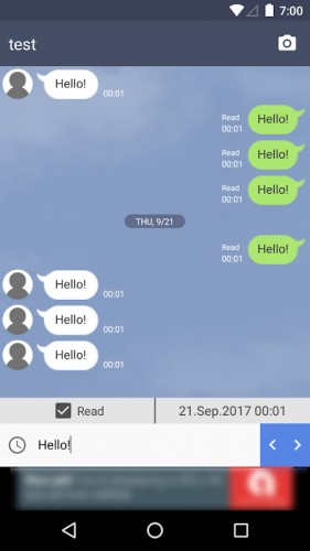 Chat line Line (software)