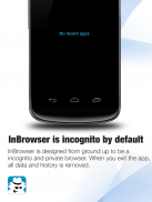 InBrowser - Browser Incógnito screenshot 4