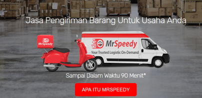 MrSpeedy・Pengiriman cepat