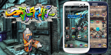 Graffiti Theme screenshot 0