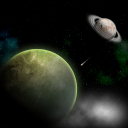 Nachthimmel Planeten Wallpaper