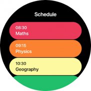 Timetable - جدول، مهام يومية screenshot 1