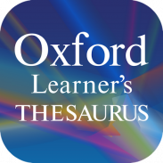 Oxford Learner’s Thesaurus screenshot 0