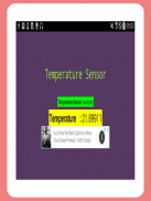 temperature sensor screenshot 3
