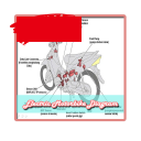 Electric Motorbike Diagram Icon