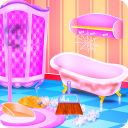 Doll House Cleaning Decoration Icon