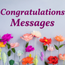 Congratulation Messages Wishes