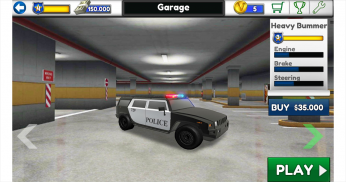 Police Parking 3D Extended 2 screenshot 7