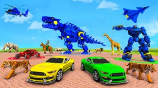 Dino Robot: Car Transformation screenshot 6