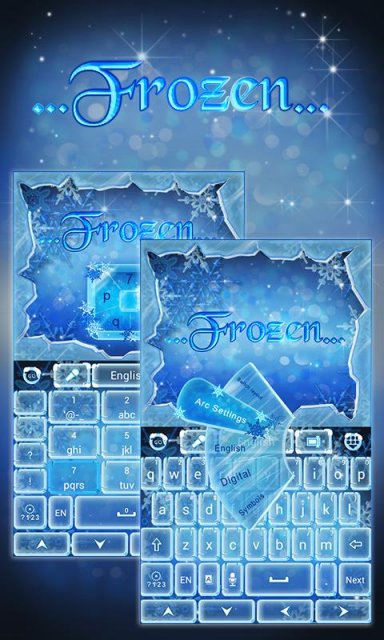 Frozen GO Keyboard Theme | Download APK for Android - Aptoide