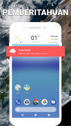 Aplikasi Cuaca - Prakiraan Cuaca Harian screenshot 0