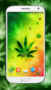 Rasta Weed Live Wallpaper HD screenshot 0