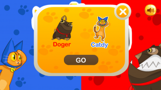 Cat vs Dog Game screenshot 1