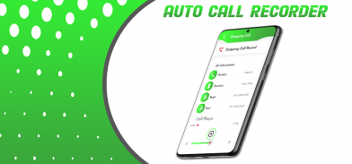Auto call recorder - Call recording screenshot 1