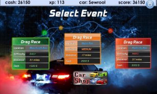 Car Drag Race Skill screenshot 2