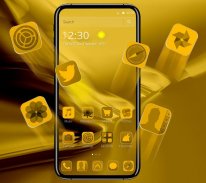 Golden Theme for Phone 8 screenshot 5