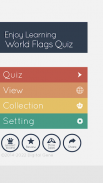 E. Learning World Flags Quiz screenshot 2