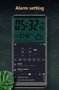 Çalar saat ve hava durumu, kronometre screenshot 3