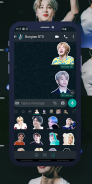 Jimin BTS WASticker screenshot 1