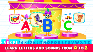 Super ABC! เกมการเรียนรู้ภาษาอังกฤษสำหรับเด็ก! screenshot 10