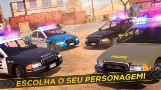 Jogue Corrida de carros: Polícia em perseguição, um jogo de Policiais