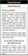 Panduan Puasa Wajib & Sunnah screenshot 5