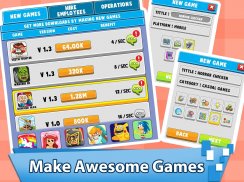 Video Game Tycoon -Clicker Inc screenshot 4