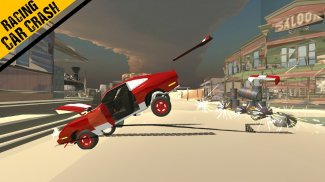 Car crash mega ramp jump screenshot 0