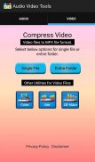 Audio Video Tools: Compressor screenshot 0