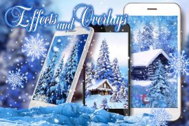 Winter Snow live wallpaper screenshot 1