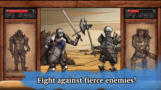 The Paladin's Story: RPG de Espadas e Cavaleiros screenshot 1