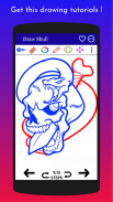 How to Draw Skull Tattoo Easy screenshot 10