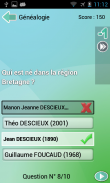 GeneaQuiz, Quiz Généalogique screenshot 5