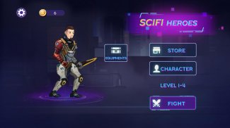 Sci-fi Warrior screenshot 4