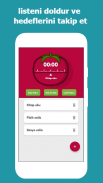 Pomodoro : Verimli Çalış, Odağını Kaybetme screenshot 4