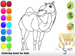 kameel kleurboek screenshot 5