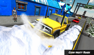 Heavy Snow Plow Clean Road Simulator 3D screenshot 11