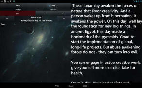 Calendario Lunar Lite screenshot 4