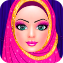 Hijab Doll Fashion Salon Dress Up Game Icon
