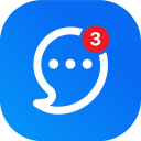 सोशल वीडियो मैसेंजर - एक में मुफ्त चैट ऐप Icon