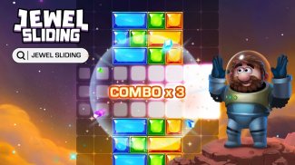 Jewel Sliding® - Block Puzzle screenshot 1