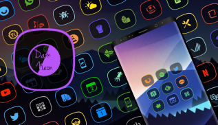 DarkNeon Icon Pack screenshot 0