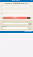 Rectangular Tank Capacity Calc screenshot 1